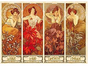 Alphonse Mucha - Precious Stones - DToys