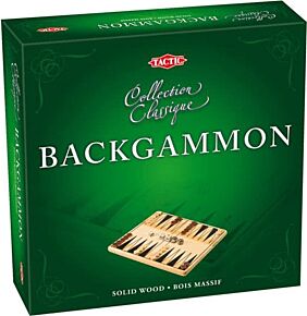 Backgammon in hout (Tactic games)