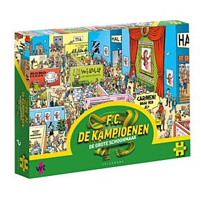 Kampioenen puzzel Kerstdiner