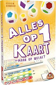 Dobbelspelletje Alles op 1 Kaart (White Goblin Games)