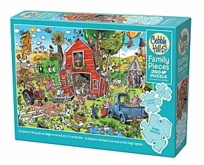 Cobble HIll Puzzle Barnyard Babies 350