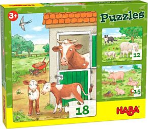 HABA Puzzel Boerderijdieren