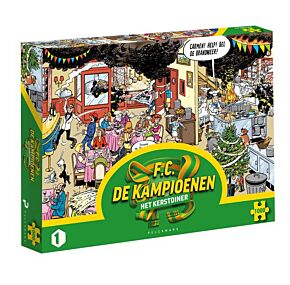 Kampioenen puzzel Kerstdiner