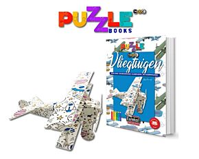 Puzzelboek Vliegtuigen 3D