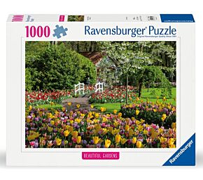 Puzzle Beautiful Gardens: Keukenhof Gardens Netherlands