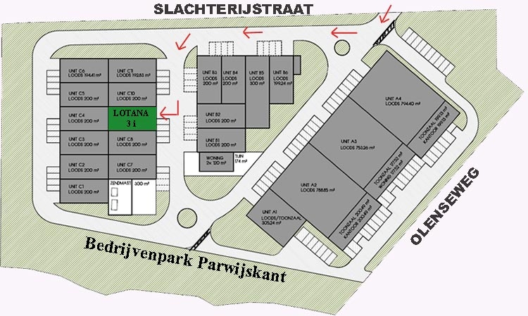 Wegbeschrijving Lotana's Spelmagazijn